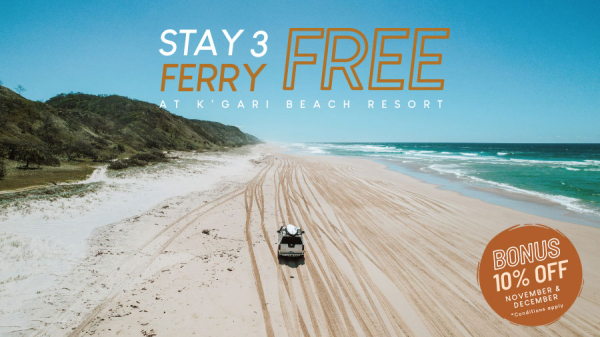 Stay 3 Ferry FREE
